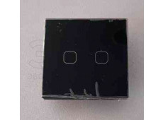 Выключатель 2Кл сенсорный скрытый чёрный WI-FI Выключатель 2Кл сенсорный скрытый чёрный WI-FI